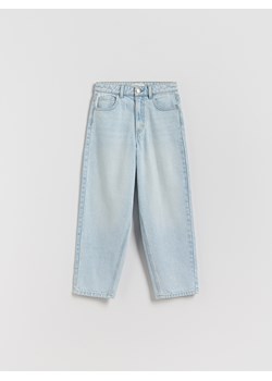 Reserved - Jeansy baggy - niebieski ze sklepu Reserved w kategorii Spodnie dziewczęce - zdjęcie 188747234