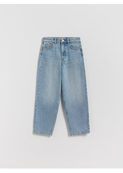 Reserved - Jeansy baggy - niebieski ze sklepu Reserved w kategorii Spodnie dziewczęce - zdjęcie 188747240