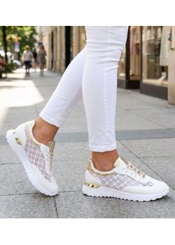 Białe buty sportowe ażurowe białe Seastar /G11-3 17351 S587/ ze sklepu Pantofelek24.pl w kategorii Buty sportowe damskie - zdjęcie 188747474