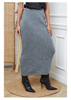 So Cachemire Spódnica dzianinowa "Doristo" w kolorze szarym ze sklepu Limango Polska w kategorii Spódnice - zdjęcie 188748170