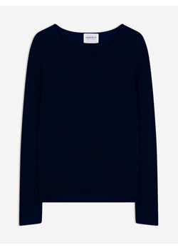 Perfect Cashmere Kaszmirowy sweter "Oprah" w kolorze granatowym ze sklepu Limango Polska w kategorii Swetry damskie - zdjęcie 188748270
