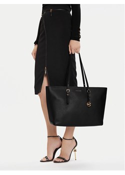 MICHAEL Michael Kors Torebka Quinn 30T5GQNT9L Czarny ze sklepu MODIVO w kategorii Torby Shopper bag - zdjęcie 188748493