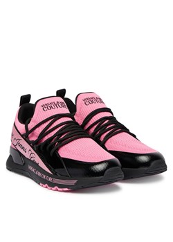 Versace Jeans Couture Sneakersy 80VA3SA8 Czarny ze sklepu MODIVO w kategorii Buty sportowe damskie - zdjęcie 188748541