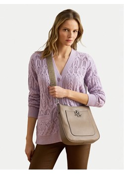 LAUREN RALPH LAUREN Torebka 431970152010 Brązowy ze sklepu MODIVO w kategorii Listonoszki - zdjęcie 188748552