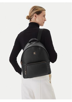 Tommy Hilfiger Plecak Popette Soft Dome AW0AW17652 Czarny ze sklepu MODIVO w kategorii Plecaki - zdjęcie 188748553