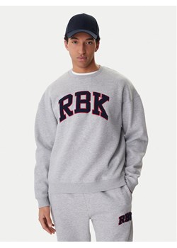 Reebok Bluza Barry RK25553CCM Szary Relaxed Fit ze sklepu MODIVO w kategorii Bluzy męskie - zdjęcie 188748562