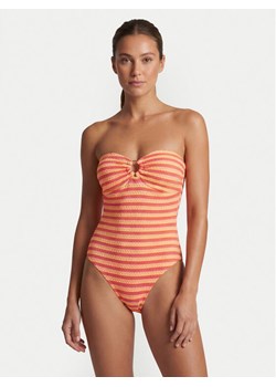 Seafolly Strój kąpielowy Calypso 11180-247 Pomarańczowy ze sklepu MODIVO w kategorii Stroje kąpielowe - zdjęcie 188748583