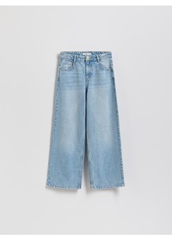 Reserved - Jeansy wide leg - niebieski ze sklepu Reserved w kategorii Spodnie dziewczęce - zdjęcie 188749520
