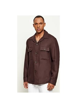 BOSS BLACK Lniana koszula C-Carper-﻿OS-262F | Relaxed fit ze sklepu Gomez Fashion Store w kategorii Koszule męskie - zdjęcie 188750604