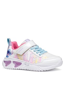 Sneakersy Geox J Assister Girl J65E9B 0AN02 C0653 M Biały ze sklepu eobuwie.pl w kategorii Buty sportowe dziecięce - zdjęcie 188750724