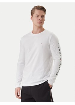 Tommy Hilfiger Longsleeve Logo MW0MW09096 Biały Regular Fit ze sklepu MODIVO w kategorii T-shirty męskie - zdjęcie 188751123