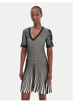 Liu Jo Sport Sukienka dzianinowa TA6062 MS55N Czarny Regular Fit ze sklepu MODIVO w kategorii Sukienki - zdjęcie 188751130