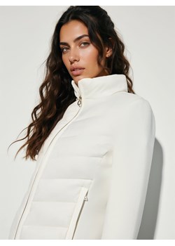 Mohito - Kurtka pikowana - kremowy ze sklepu Mohito w kategorii Kurtki damskie - zdjęcie 188751522