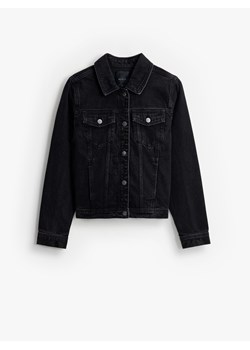 Mohito - Kurtka jeansowa - czarny ze sklepu Mohito w kategorii Kurtki damskie - zdjęcie 188751541