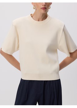 Reserved - Sweter z wiskozą - złamana biel ze sklepu Reserved w kategorii Swetry damskie - zdjęcie 188751790