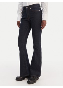 HUGO Jeansy Geflare_3 50553195 Granatowy Flare Fit ze sklepu MODIVO w kategorii Jeansy damskie - zdjęcie 188752393