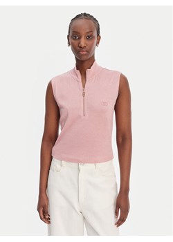 Liu Jo Sport Top TA6174 J3845 Różowy Regular Fit ze sklepu MODIVO w kategorii Bluzki damskie - zdjęcie 188752401