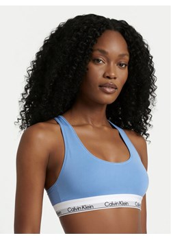 Calvin Klein Underwear Biustonosz top LV00QF8493 Błękitny ze sklepu MODIVO w kategorii Biustonosze - zdjęcie 188752460