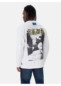 HUGO Longsleeve Nichaboso JJK 50554835 Biały Relaxed Fit ze sklepu MODIVO w kategorii T-shirty męskie - zdjęcie 188752464