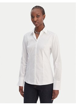 HUGO Koszula 50554568 Biały Slim Fit ze sklepu MODIVO w kategorii Koszule damskie - zdjęcie 188752472