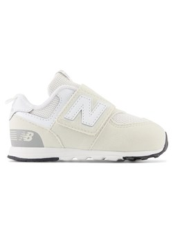 Buty niemowlęce New Balance NW574EVW – beżowe ze sklepu New Balance Poland w kategorii Buty sportowe dziecięce - zdjęcie 188753302