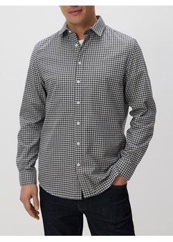 Reserved - Koszula regular z bawełny egipskiej - szary ze sklepu Reserved w kategorii Koszule męskie - zdjęcie 188753384
