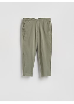 Reserved - Spodnie chino slim fit - szary ze sklepu Reserved w kategorii Spodnie męskie - zdjęcie 188753420