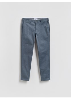 Reserved - Spodnie chino slim fit - granatowy ze sklepu Reserved w kategorii Spodnie męskie - zdjęcie 188753530
