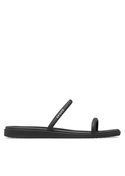 Klapki Crocs Miami Two Strap Sandal 209795 Czarny ze sklepu eobuwie.pl w kategorii Klapki damskie - zdjęcie 188753563