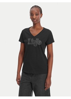 Liu Jo Sport T-Shirt TA6057 JS923 Czarny Regular Fit ze sklepu MODIVO w kategorii Bluzki damskie - zdjęcie 188753723