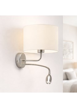 Podwójny kinkiet z regulacją panelu LED CAPRI kinkiet do czytania w salonie ze sklepu Lysne w kategorii Lampy ścienne - zdjęcie 188754732