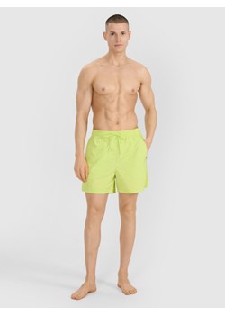 Męskie spodenki plażowe 4F 4FRSS25UBDSM178 - zielone ze sklepu Sportstylestory.com w kategorii Kąpielówki - zdjęcie 188755003