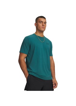 Męski t-shirt z nadrukiem Under Armour UA M Sportstyle LC SS - zielony ze sklepu Sportstylestory.com w kategorii T-shirty męskie - zdjęcie 188755032