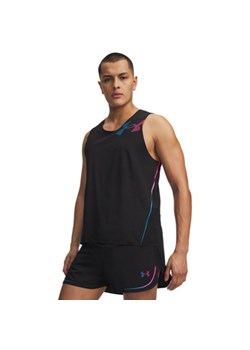 Męski top do biegania Under Armour UA Velociti Elite - czarny ze sklepu Sportstylestory.com w kategorii T-shirty męskie - zdjęcie 188755221