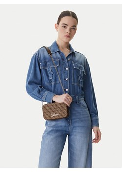 Torebka Guess J5BZ30 WFV20 Brązowy ze sklepu eobuwie.pl w kategorii Kopertówki - zdjęcie 188755720