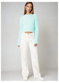 Monki Sweter w kolorze turkusowym ze sklepu Limango Polska w kategorii Swetry damskie - zdjęcie 188756204
