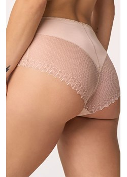 Koronkowe figi damskie wysokie beżowe 222, Kolor beżowy, Rozmiar S, Babell ze sklepu Primodo w kategorii Majtki damskie - zdjęcie 188756271