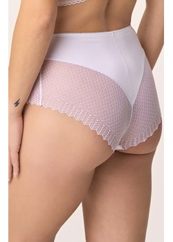 Koronkowe figi damskie wysokie białe 222, Kolor biały, Rozmiar S, Babell ze sklepu Primodo w kategorii Majtki damskie - zdjęcie 188756274