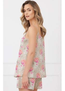 Krótka piżama damska Harmonia, Kolor beżowy-wzór, Rozmiar S, Italian Fashion ze sklepu Primodo w kategorii Piżamy damskie - zdjęcie 188756301