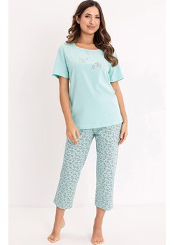 Bawełniana piżama damska zielona 736, Kolor zielony, Rozmiar M, Regina ze sklepu Primodo w kategorii Piżamy damskie - zdjęcie 188756350
