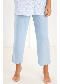 Bawełniana piżama damska rozpinana niebieska 738, Kolor niebieski, Rozmiar M, Regina ze sklepu Primodo w kategorii Piżamy damskie - zdjęcie 188756361