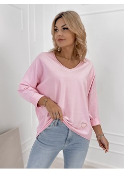 bluzka rosemary różowa one size ze sklepu UBRA w kategorii Bluzki damskie - zdjęcie 188756872