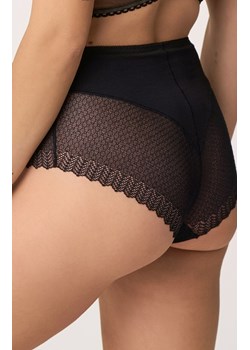 Koronkowe figi damskie wysokie czarne 222, Kolor czarny, Rozmiar S, Babell ze sklepu Intymna w kategorii Majtki damskie - zdjęcie 188756922