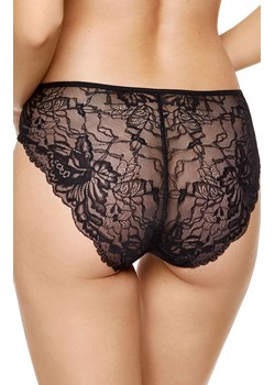 Gorteks 3-pak bawełniane figi z koronkowym tyłem Eliza, Kolor czarny, Rozmiar 36, Gorteks ze sklepu Intymna w kategorii Majtki damskie - zdjęcie 188756973
