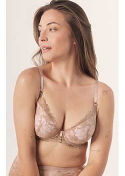 Mefemi biustonosz double push-up mokka Nike, Kolor mocca, Rozmiar 65D, Mefemi ze sklepu Intymna w kategorii Biustonosze - zdjęcie 188757033