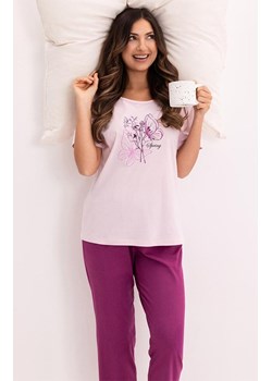 Bawełniana piżama damska różowa 739, Kolor różowy, Rozmiar S, Regina ze sklepu Intymna w kategorii Piżamy damskie - zdjęcie 188757113