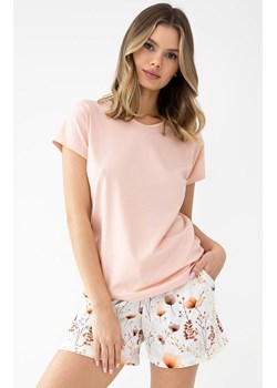 Sensis bawełniana piżama damska Arielle, Kolor ecru-łosoś, Rozmiar S, SENSIS ze sklepu Intymna w kategorii Piżamy damskie - zdjęcie 188757124