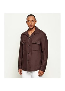 BOSS BLACK Lniana koszula C-Carper-﻿OS-262F | Relaxed fit ze sklepu Gomez Fashion Store w kategorii Koszule męskie - zdjęcie 188758094