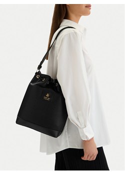 Torebka Beverly Hills Polo Club CEO-BHPC-C-020-09 Czarny ze sklepu eobuwie.pl w kategorii Torebki worki - zdjęcie 188758221