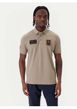 Aeronautica Militare Polo 261PO1927UP00191 Beżowy Regular Fit ze sklepu MODIVO w kategorii T-shirty męskie - zdjęcie 188758382